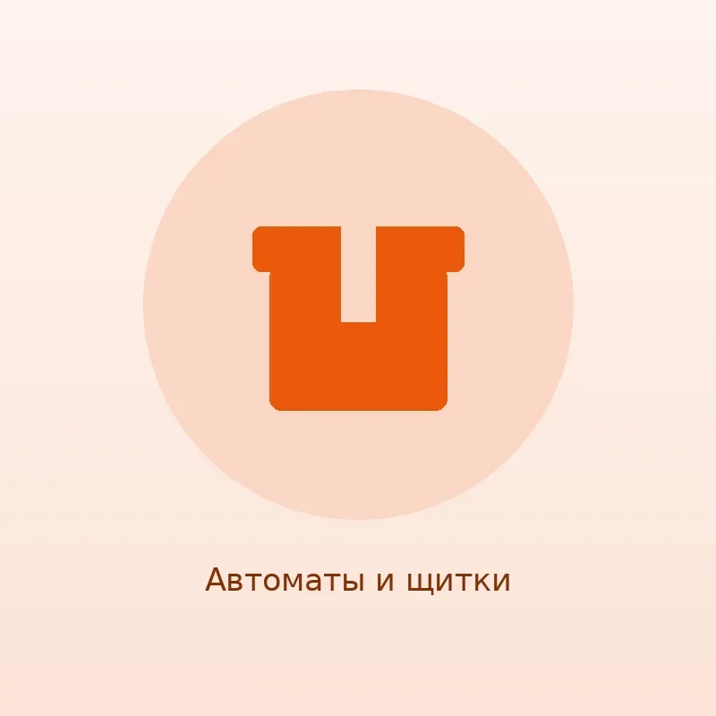 Автоматический выключатель 1P 16 А, характеристика C
